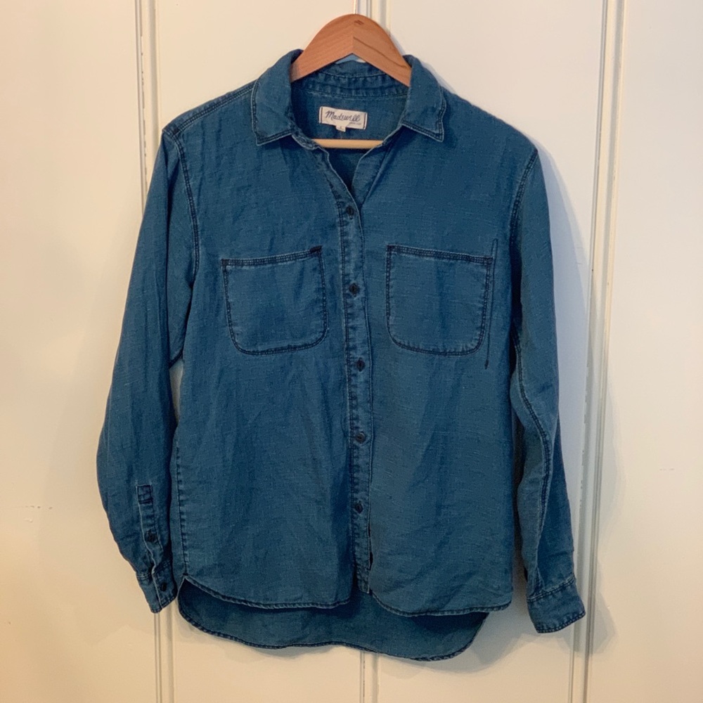 Madewell Jean button down